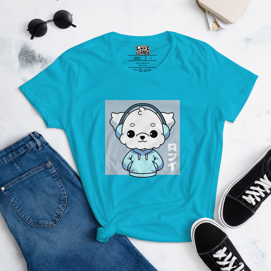 Lo-Fi Puppy Women's Short Sleeve T-Shirt