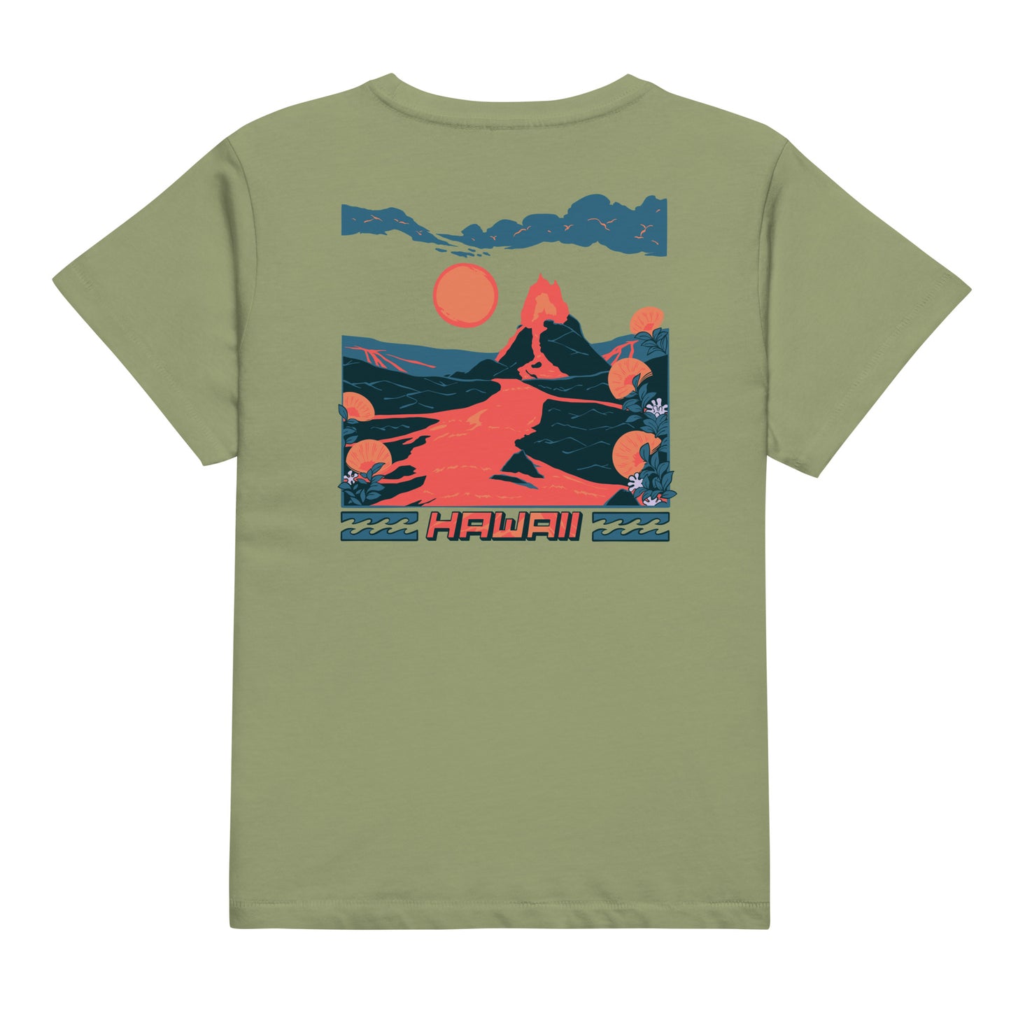 Volcano Hawaii Women’s High-Waisted T-Shirt