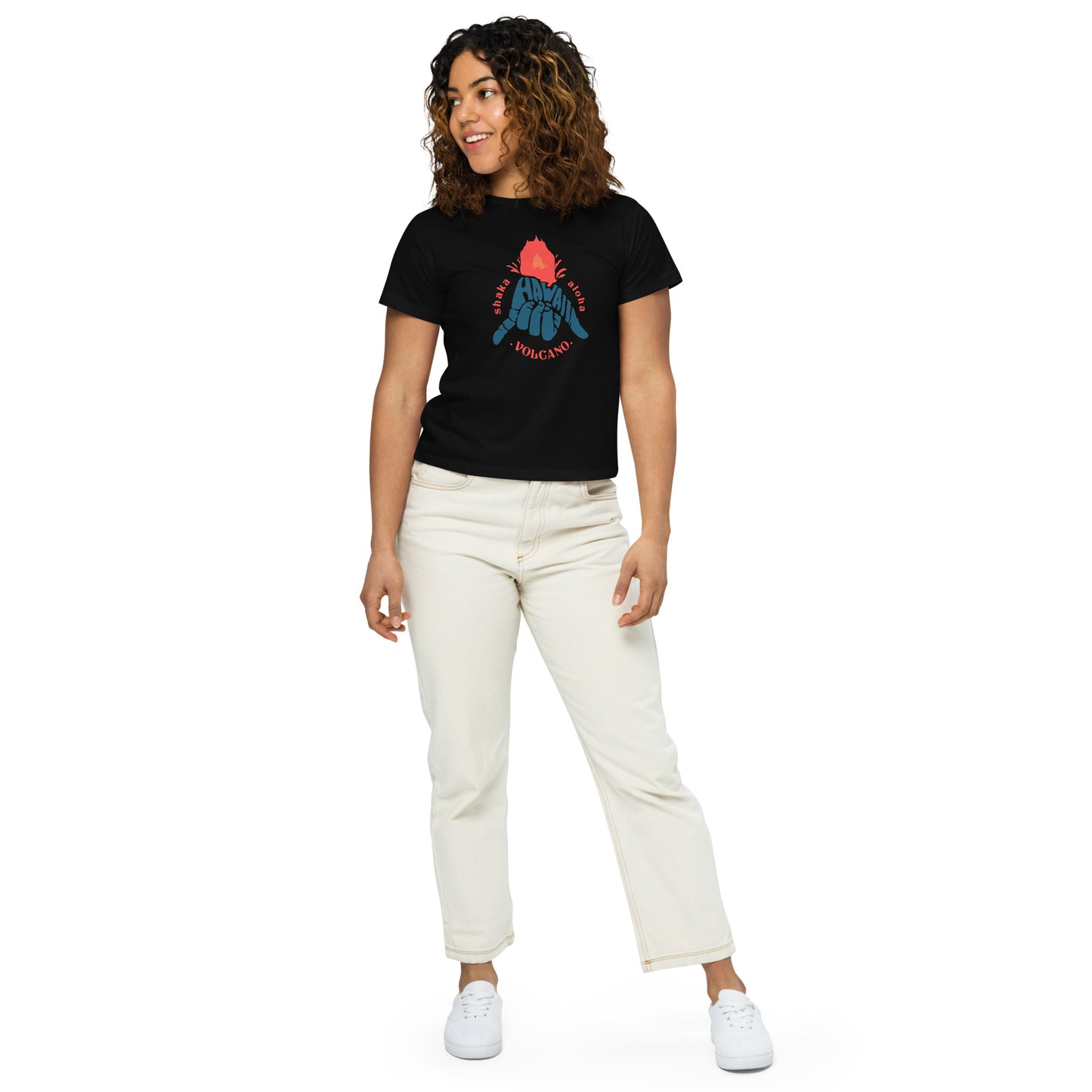 Volcano Hawaii Women’s High-Waisted T-Shirt