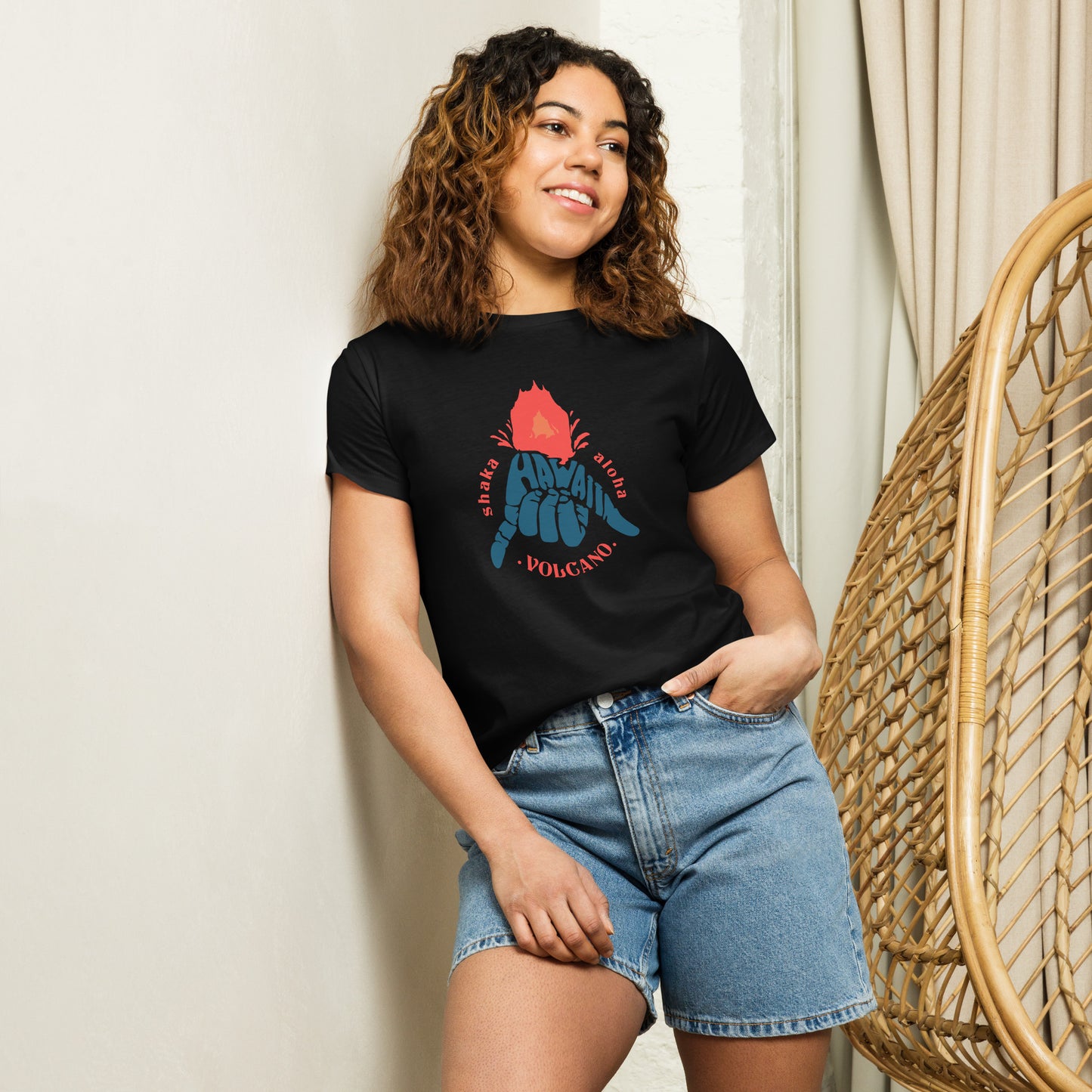 Volcano Hawaii Women’s High-Waisted T-Shirt