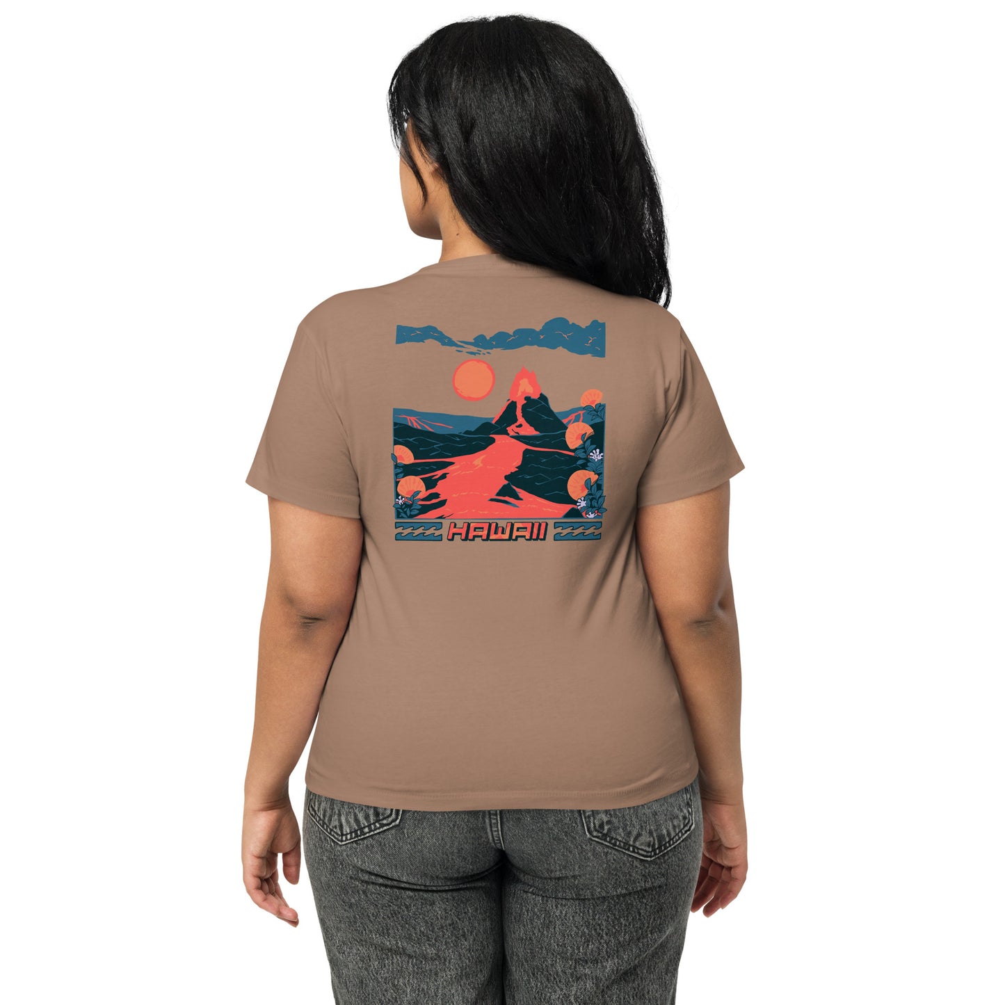 Volcano Hawaii Women’s High-Waisted T-Shirt