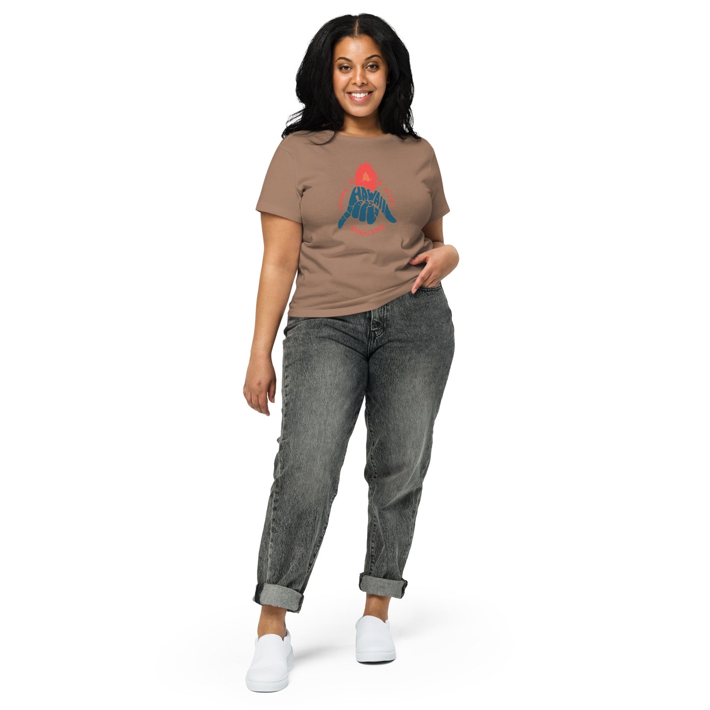 Volcano Hawaii Women’s High-Waisted T-Shirt