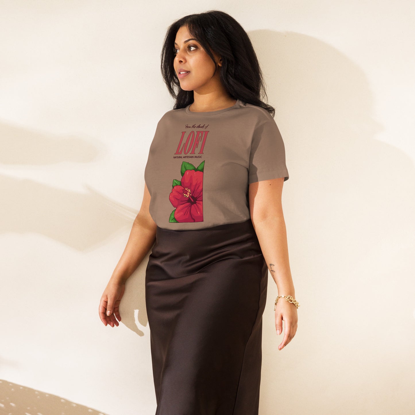 Islands of Lo-Fi Women’s High-Waisted T-Shirt