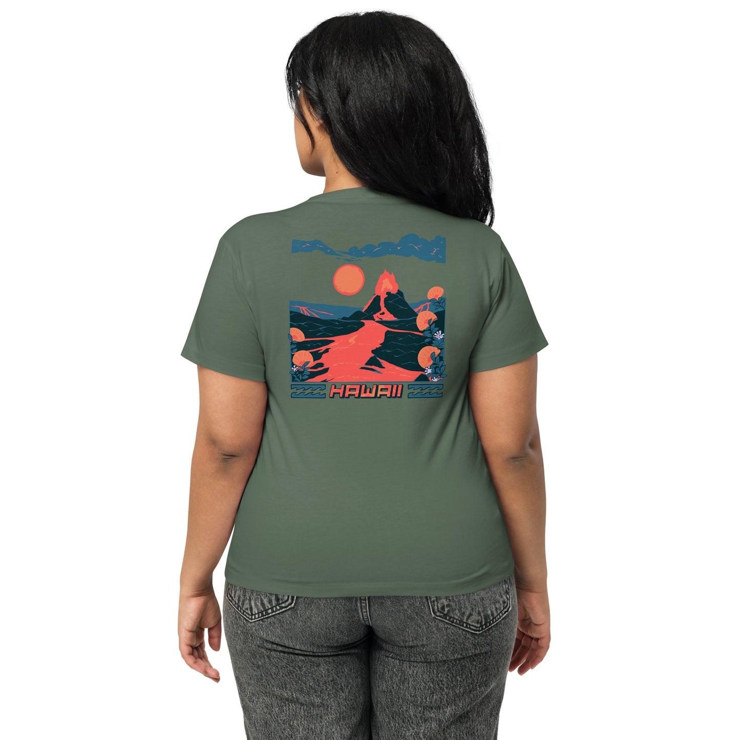 Volcano Hawaii Women’s High-Waisted T-Shirt