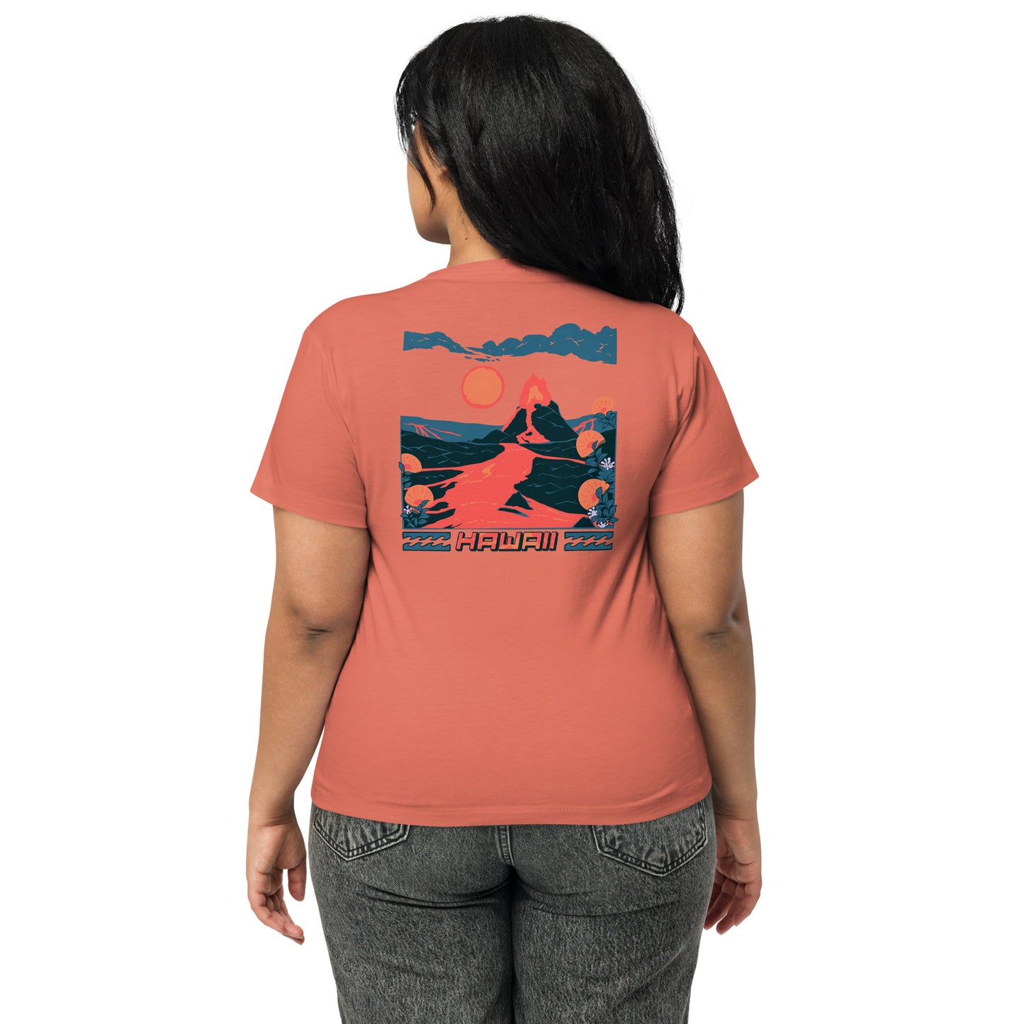 Volcano Hawaii Women’s High-Waisted T-Shirt