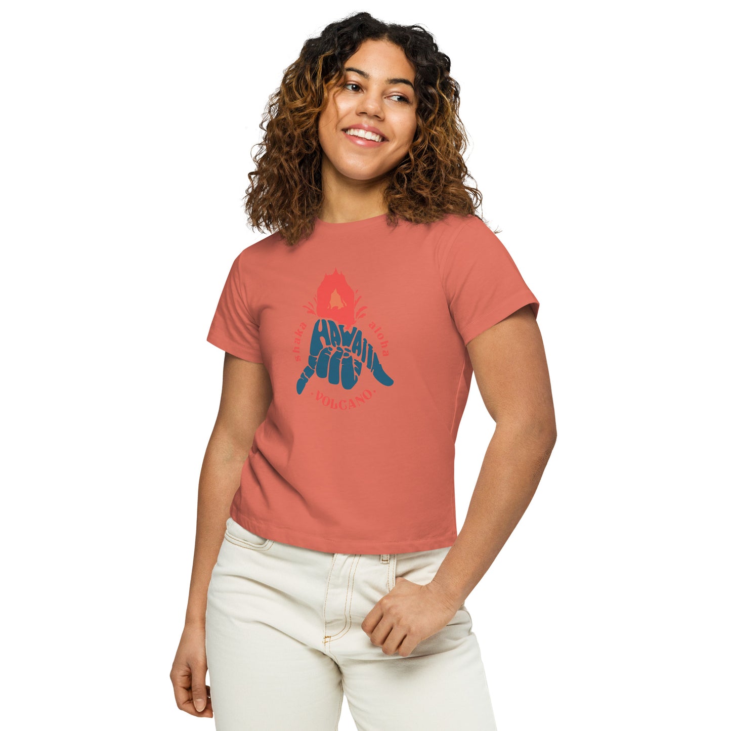 Volcano Hawaii Women’s High-Waisted T-Shirt