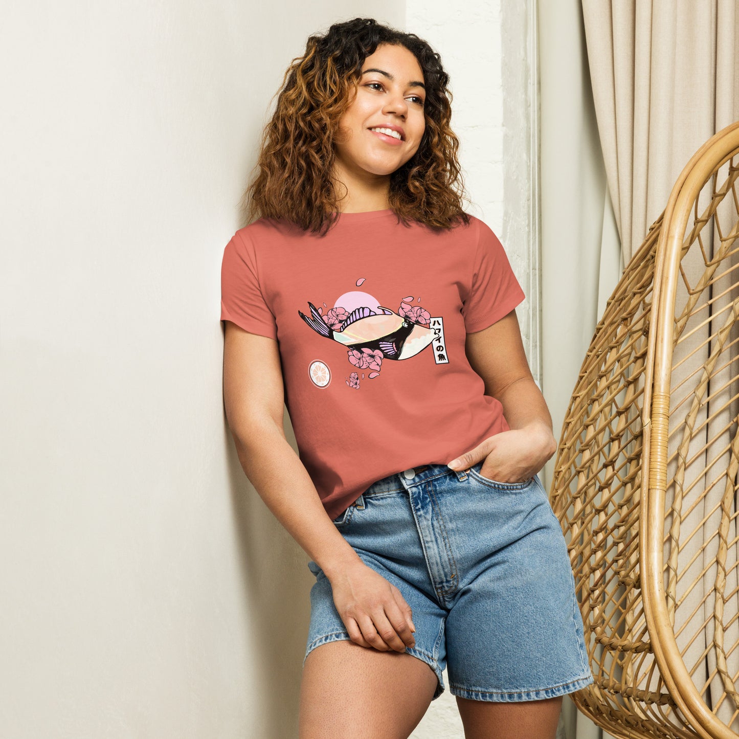 Humuhumu Women’s High-Waisted T-Shirt