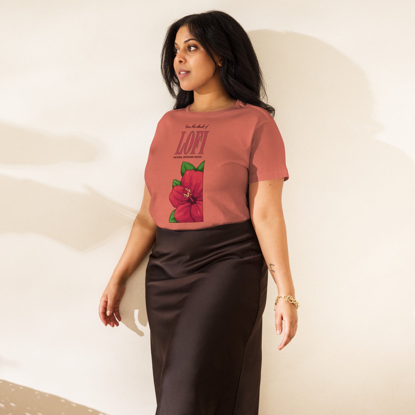 Islands of Lo-Fi Women’s High-Waisted T-Shirt