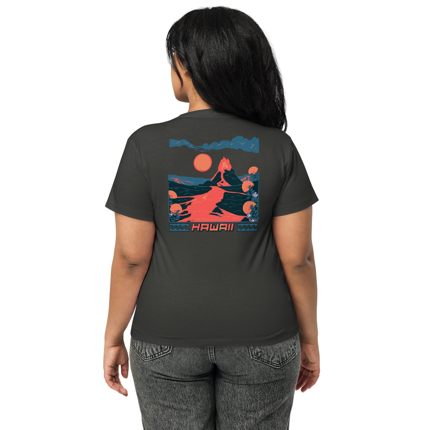 Volcano Hawaii Women’s High-Waisted T-Shirt