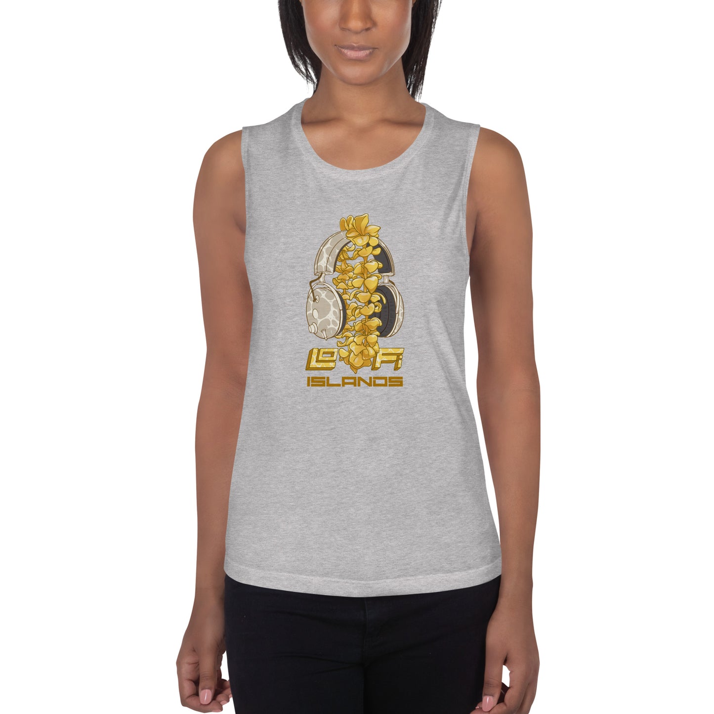 Headphone Lei Ladies’ Muscle Tank