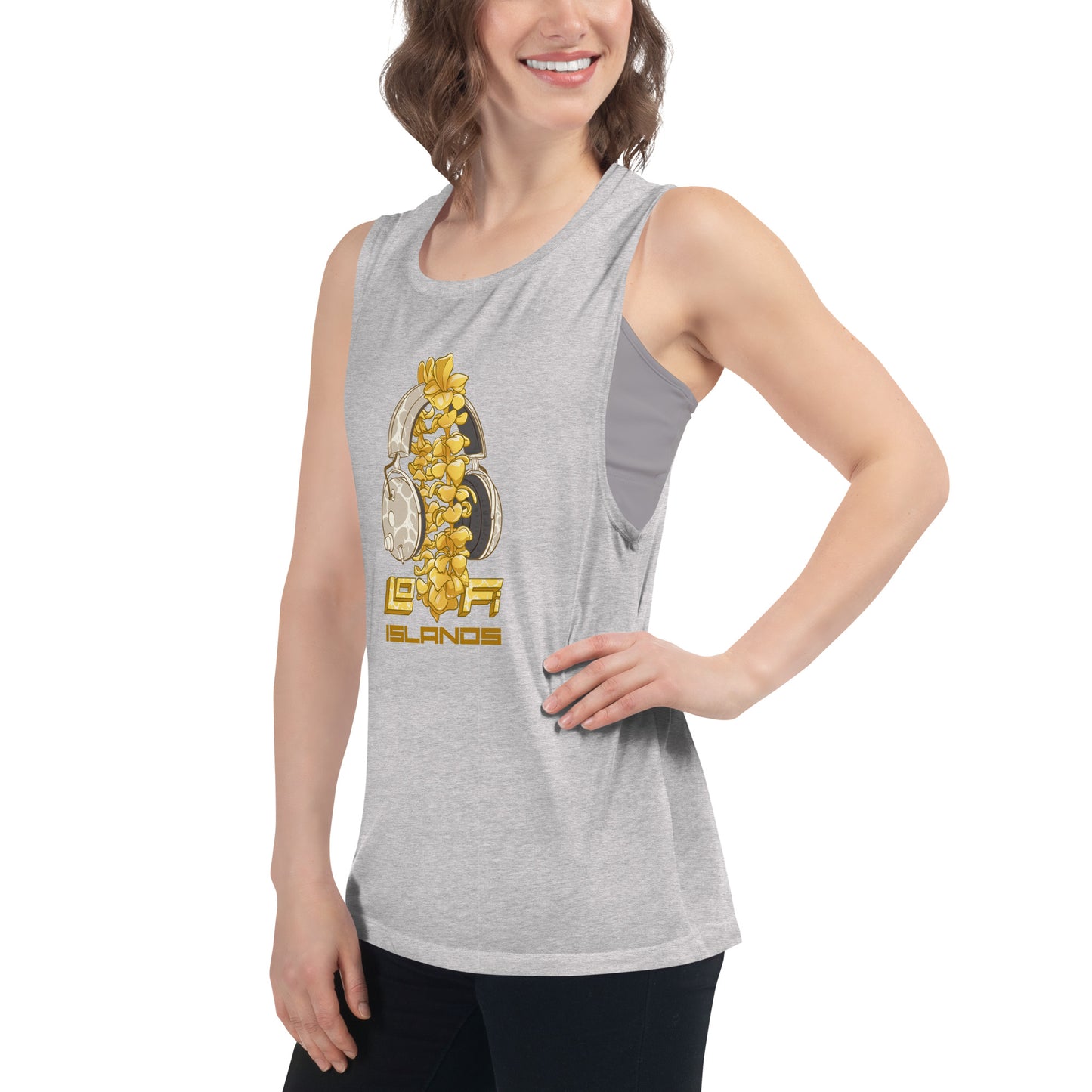 Headphone Lei Ladies’ Muscle Tank