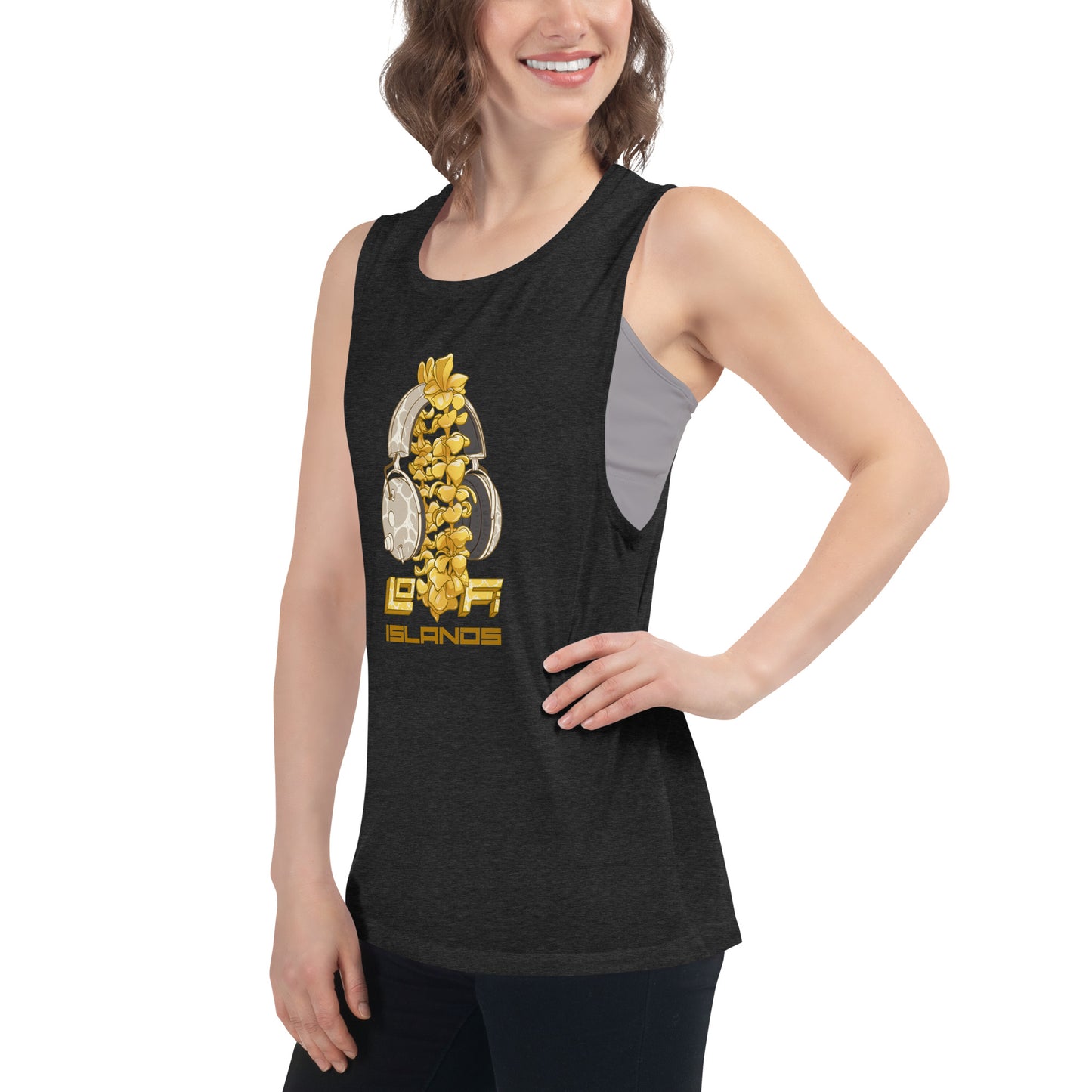 Headphone Lei Ladies’ Muscle Tank