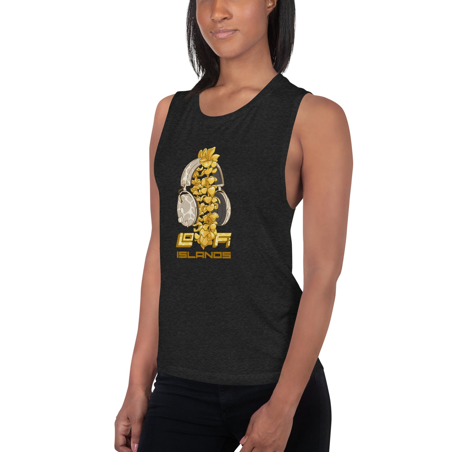 Headphone Lei Ladies’ Muscle Tank