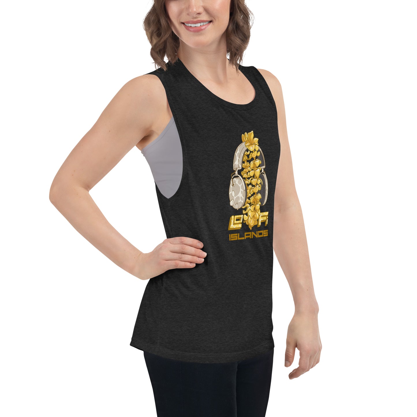 Headphone Lei Ladies’ Muscle Tank