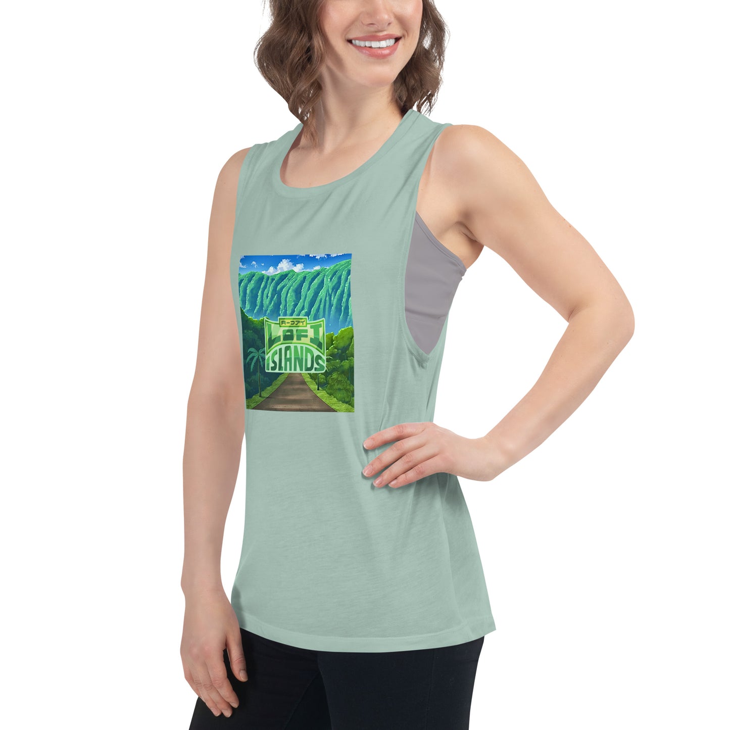 Hoomaluhia Botanical Gardens Ladies’ Muscle Tank