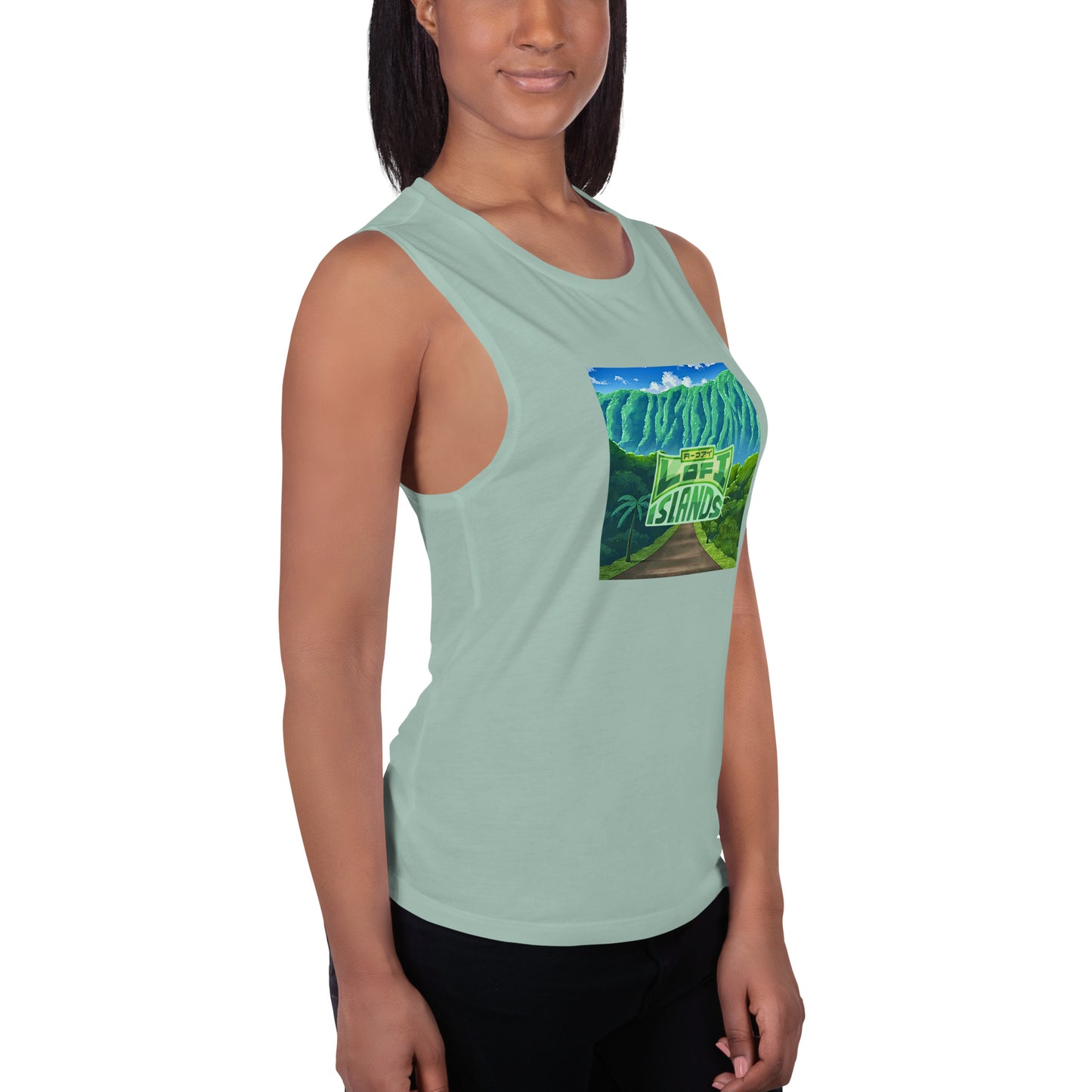 Hoomaluhia Botanical Gardens Ladies’ Muscle Tank