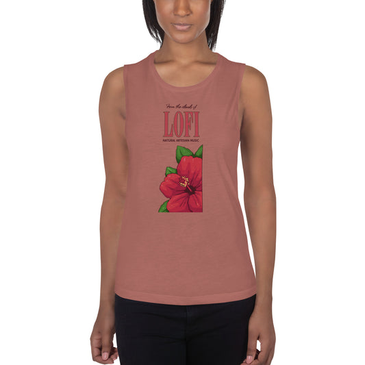 Islands of Lo-Fi Ladies’ Muscle Tank