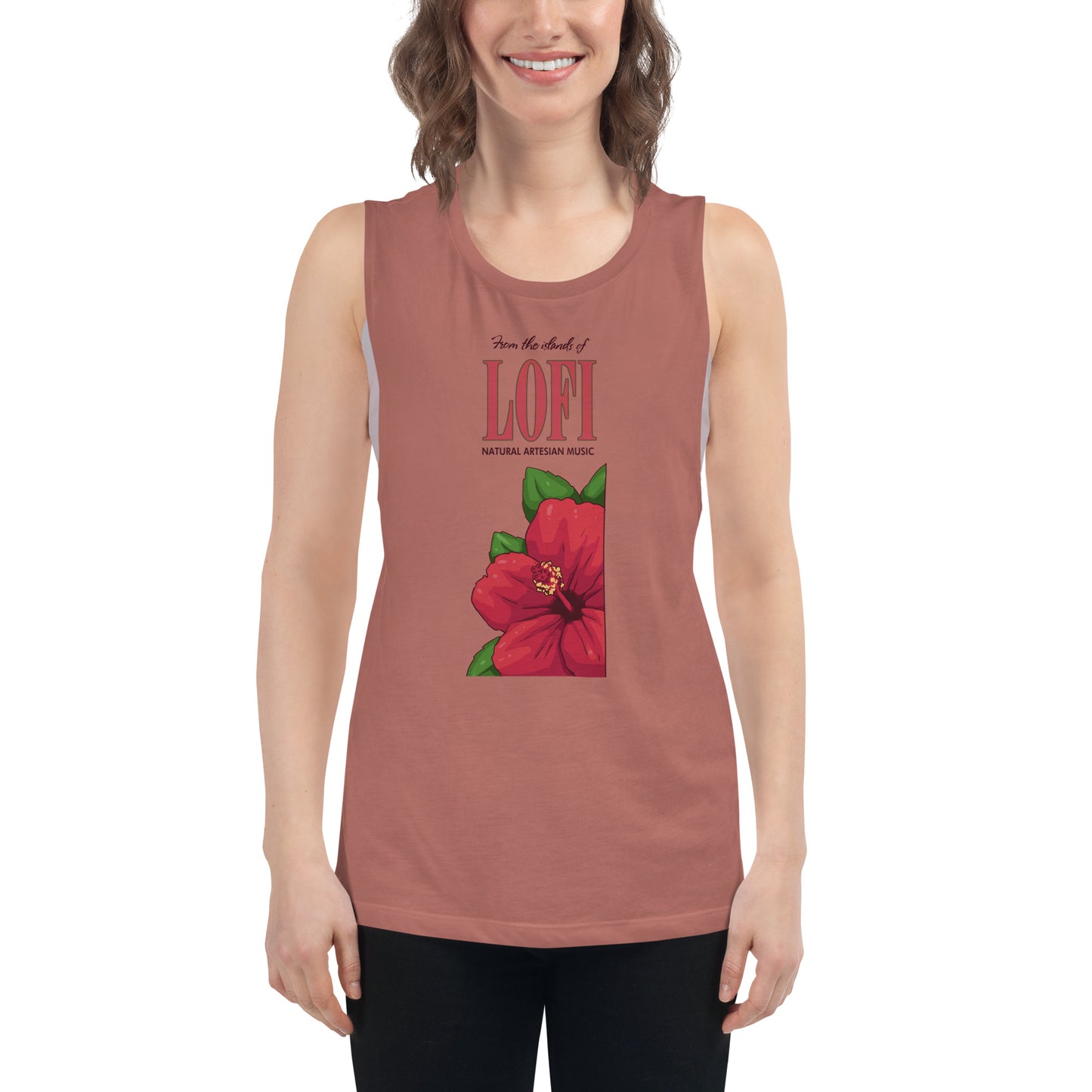 Islands of Lo-Fi Ladies’ Muscle Tank