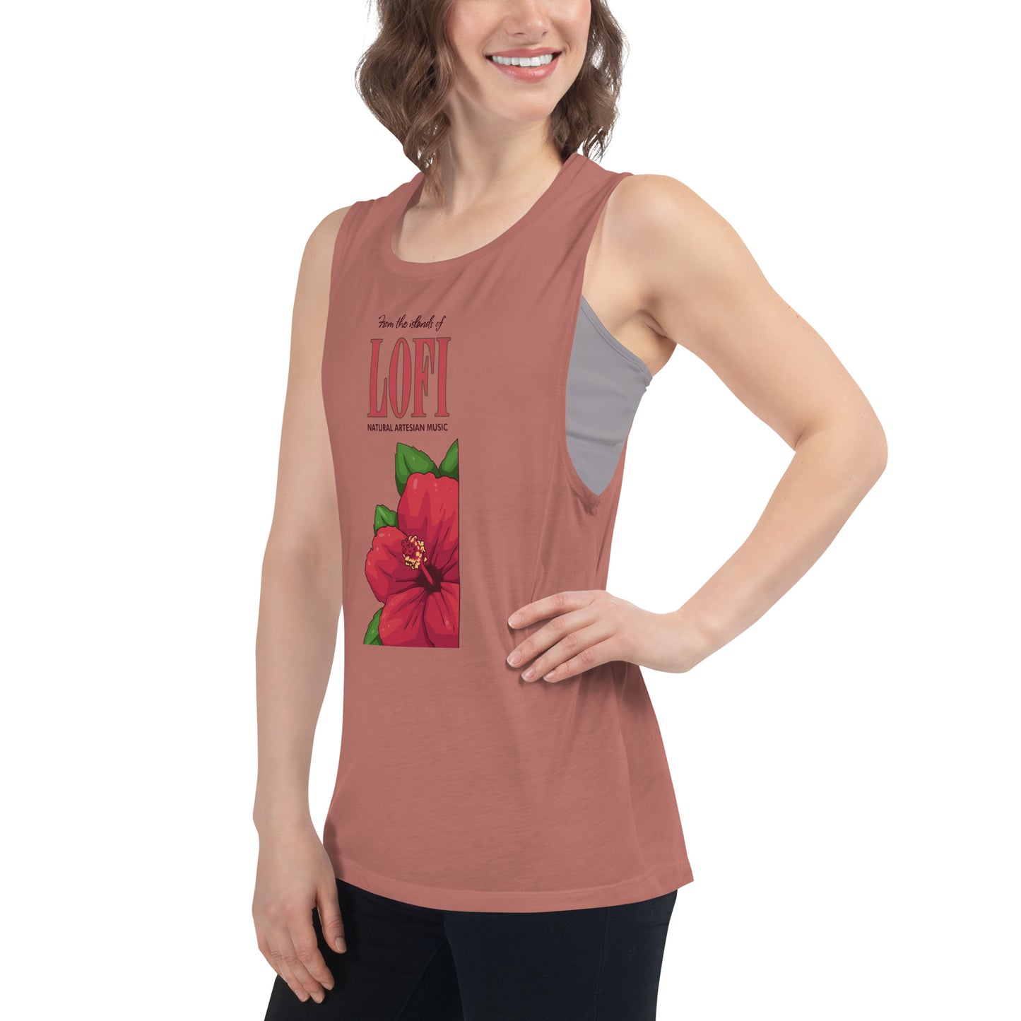 Islands of Lo-Fi Ladies’ Muscle Tank