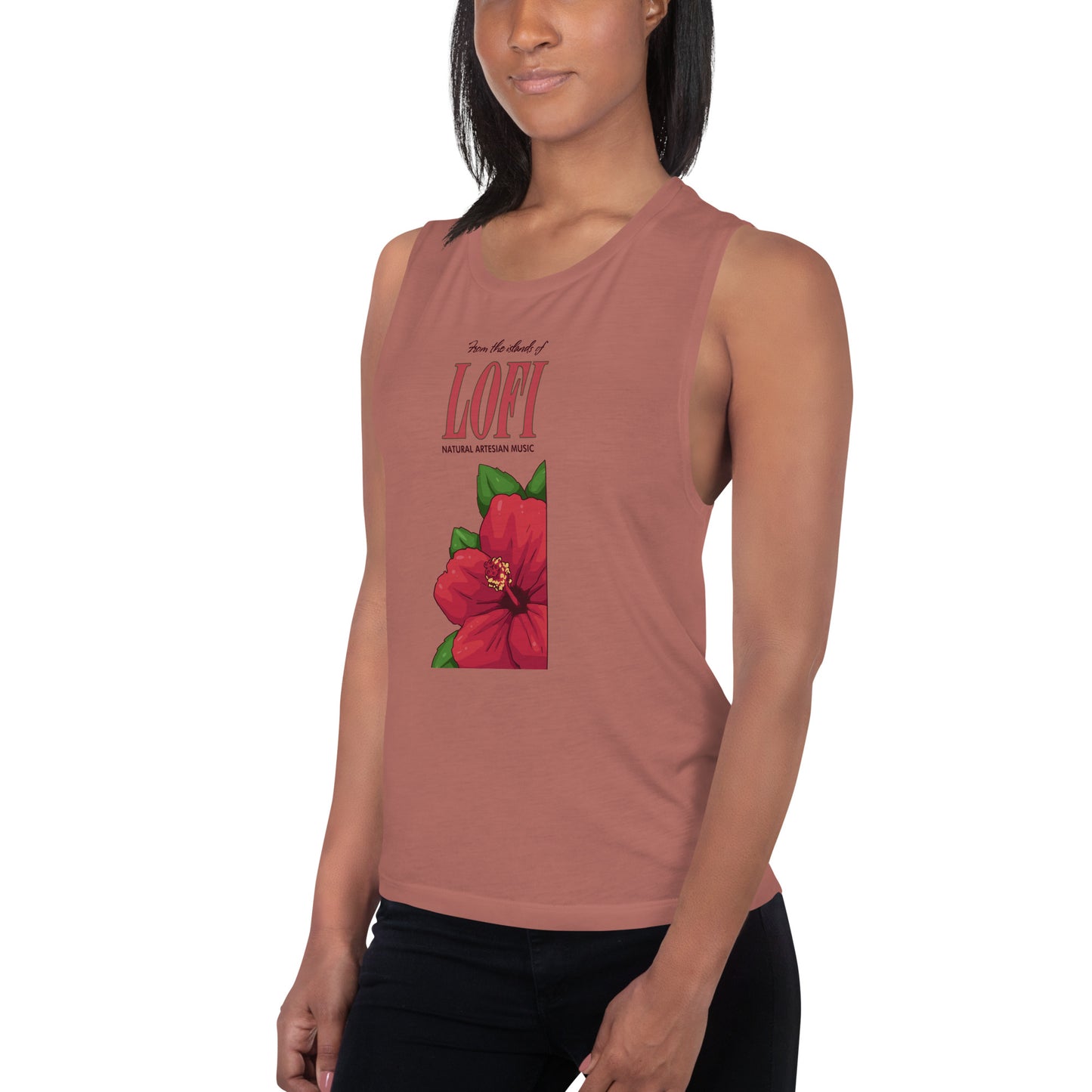 Islands of Lo-Fi Ladies’ Muscle Tank