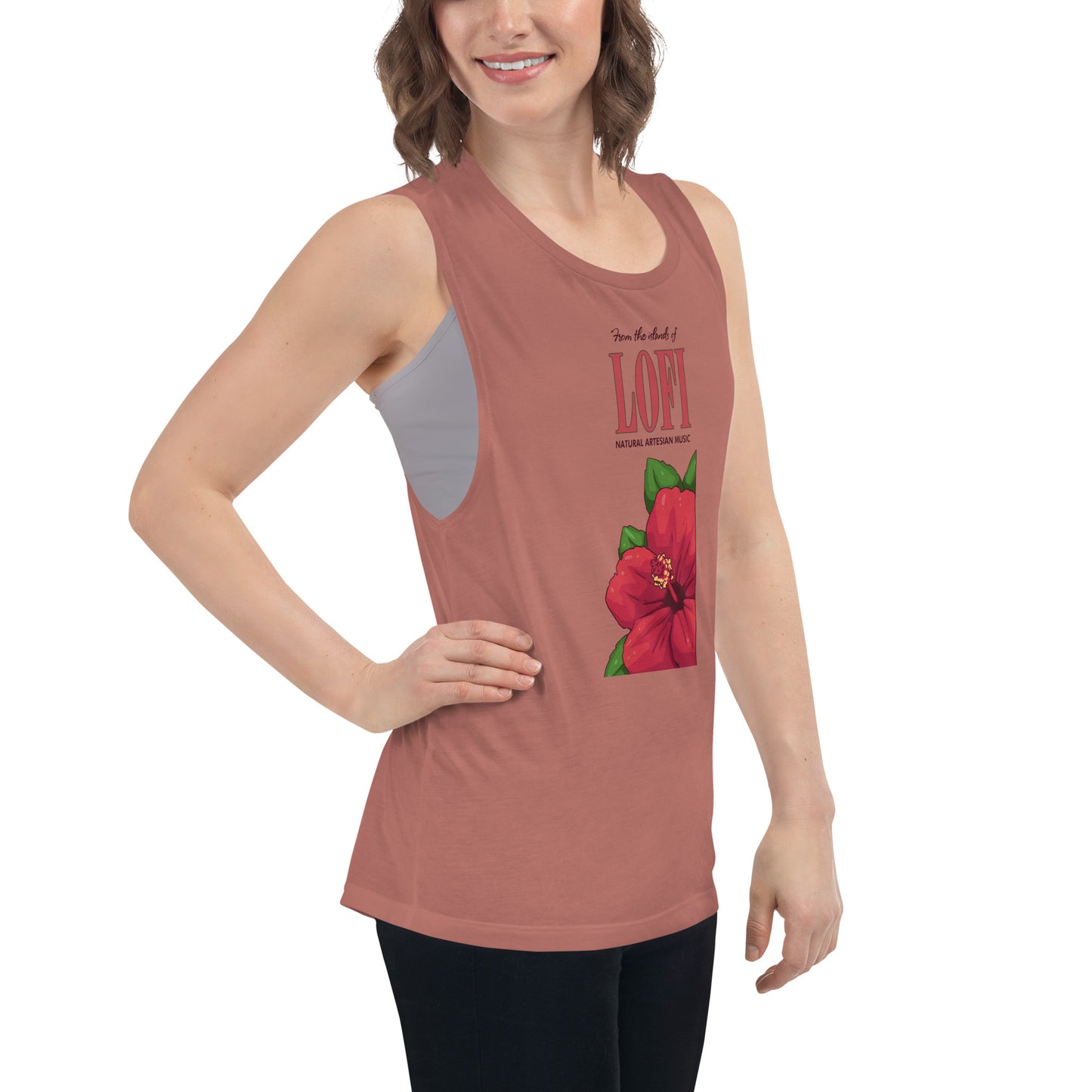 Islands of Lo-Fi Ladies’ Muscle Tank