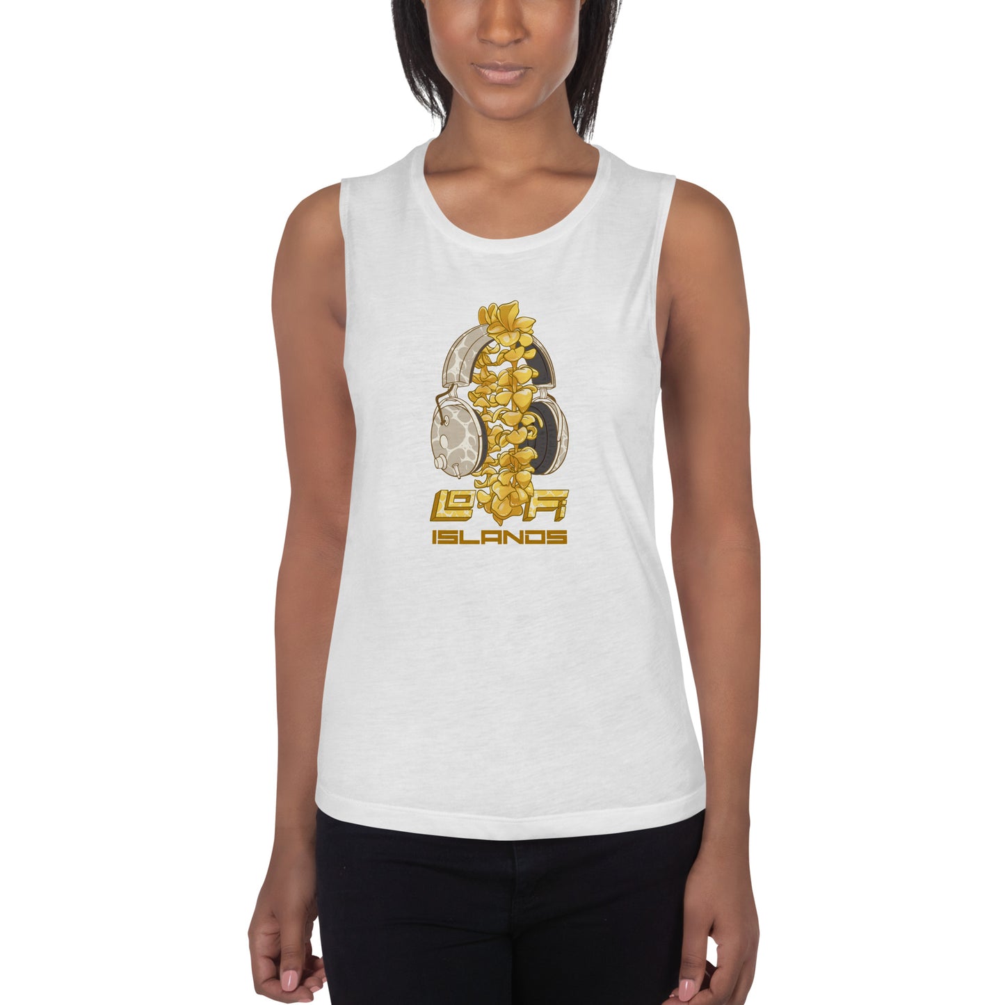 Headphone Lei Ladies’ Muscle Tank