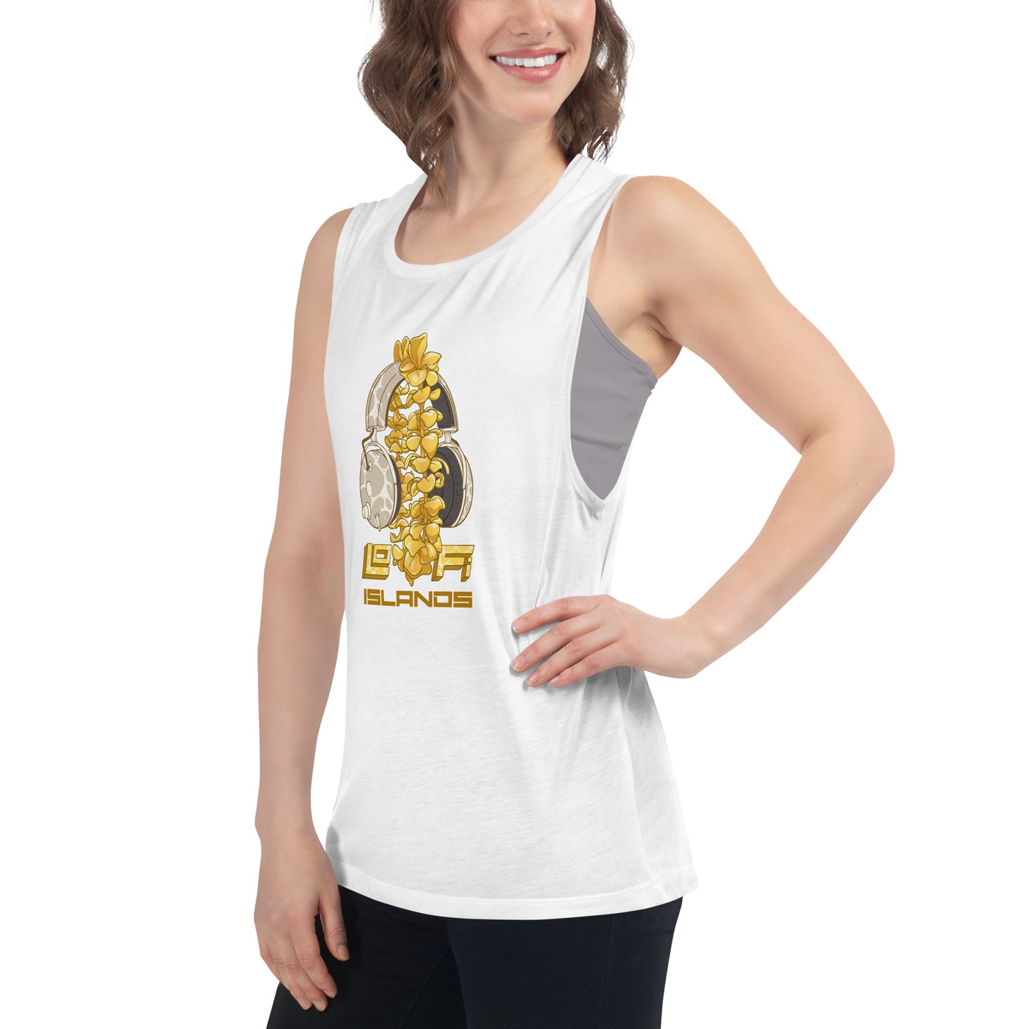 Headphone Lei Ladies’ Muscle Tank