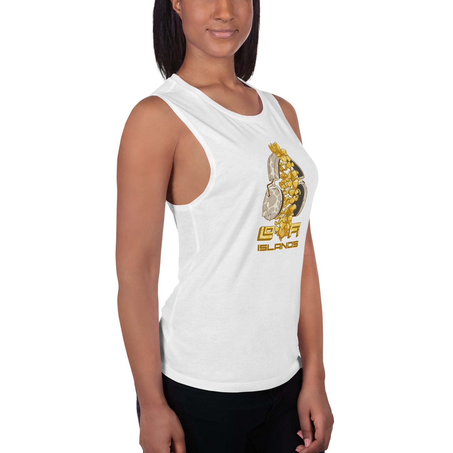 Headphone Lei Ladies’ Muscle Tank