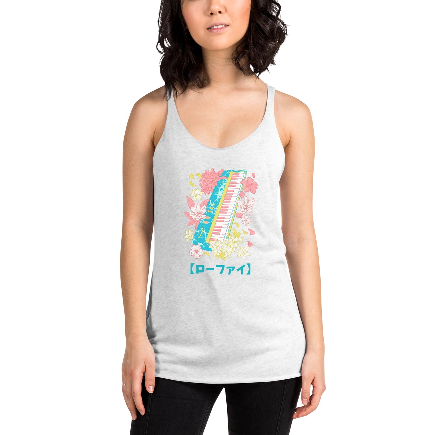 Island Keyboard Women's Racerback Tank