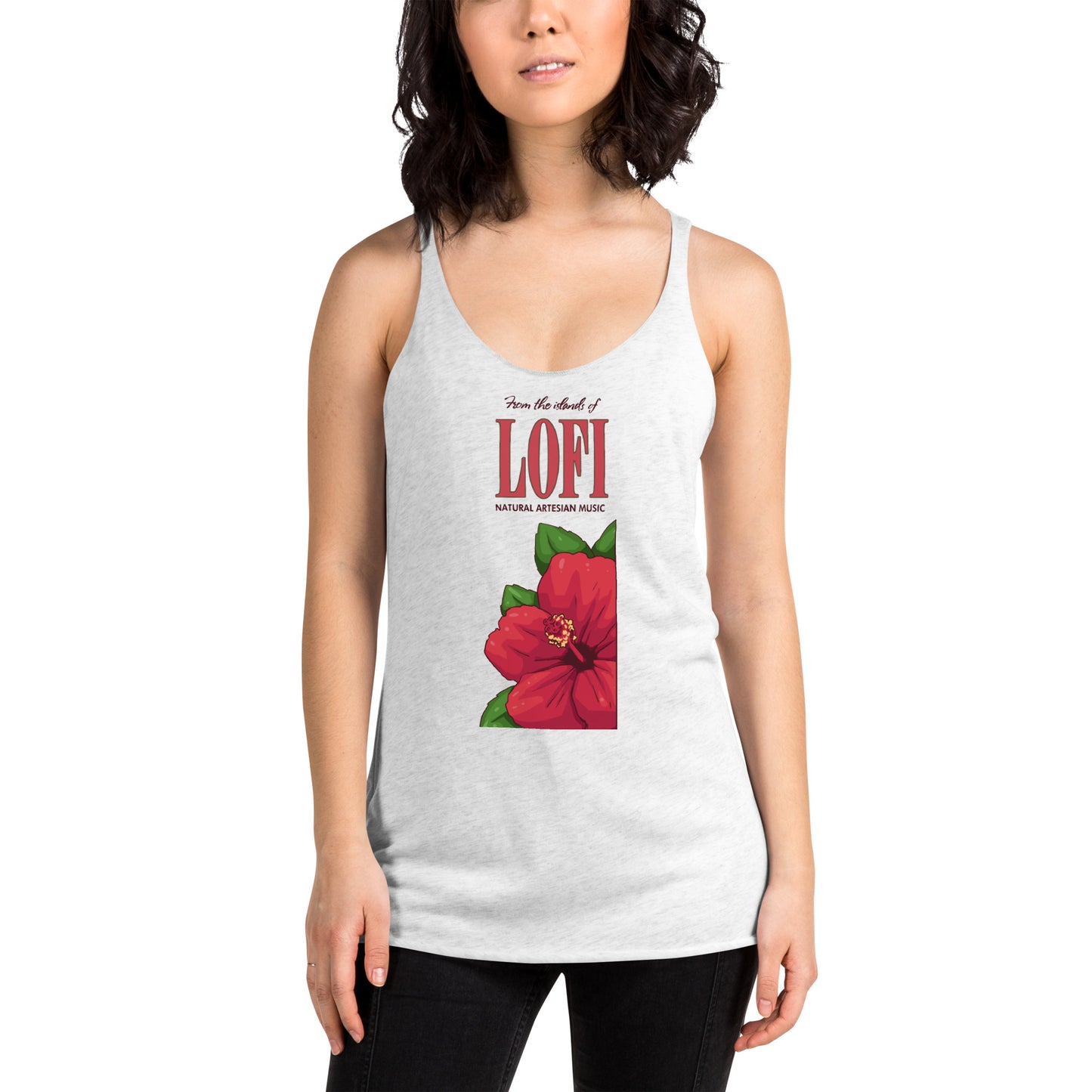 Islands of Lo-Fi Women's Racerback Tank