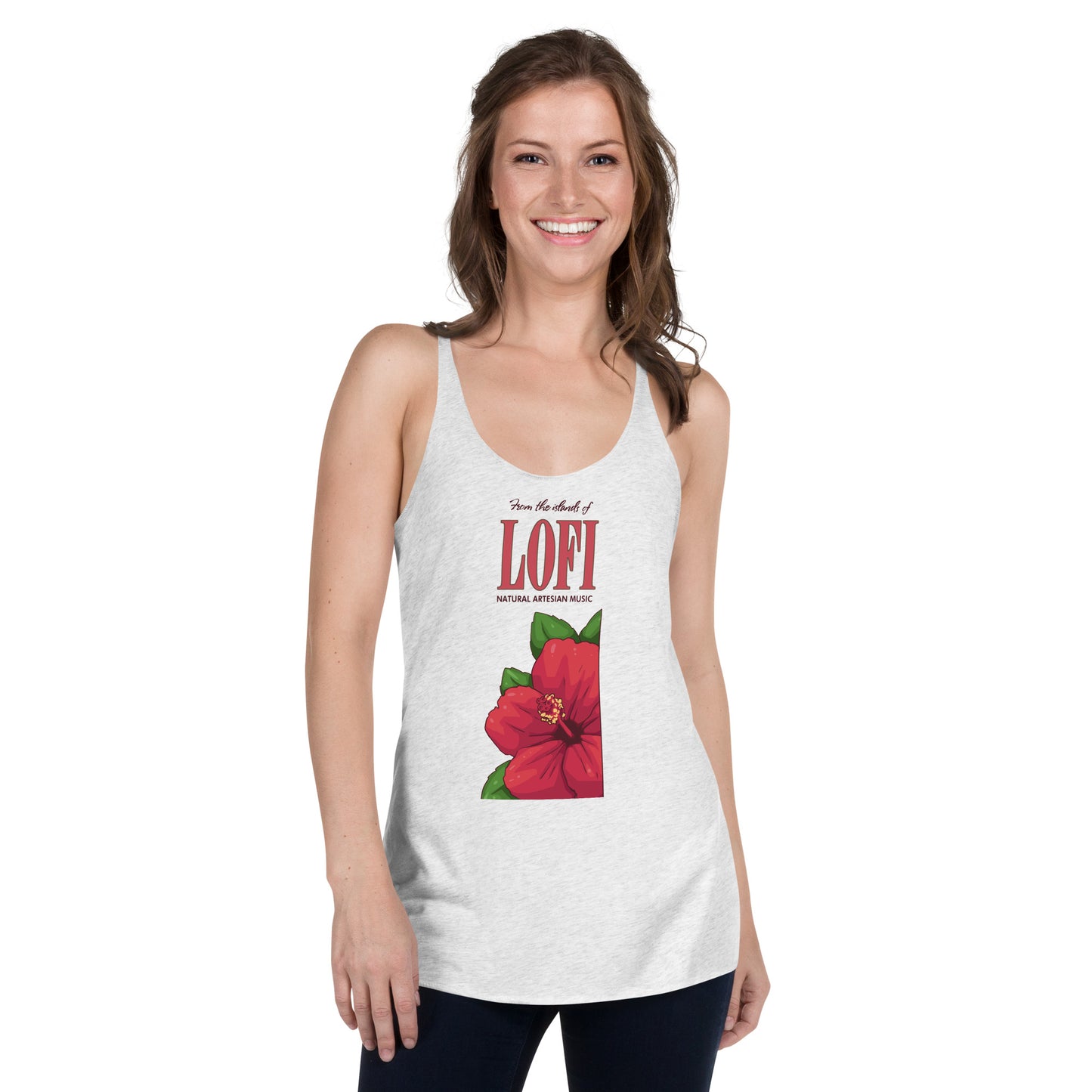 Islands of Lo-Fi Women's Racerback Tank