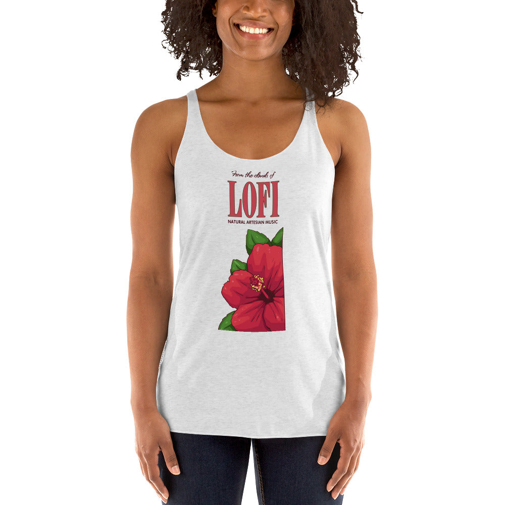 Islands of Lo-Fi Women's Racerback Tank