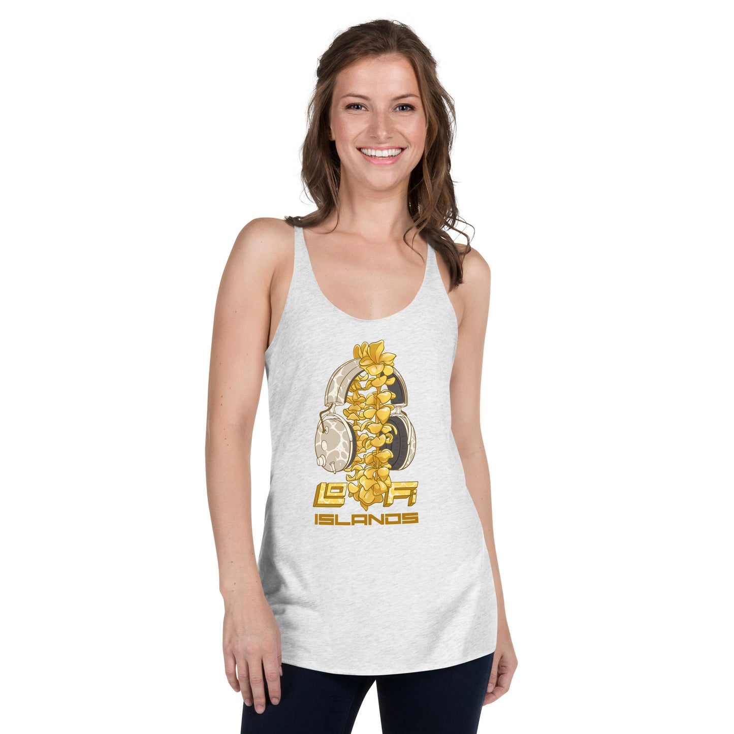 Headphone Lei Women's Racerback Tank