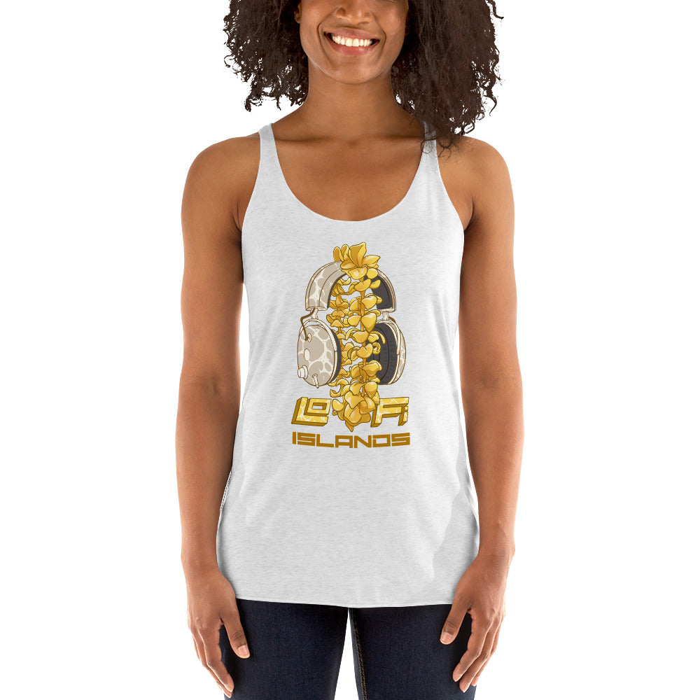 Headphone Lei Women's Racerback Tank