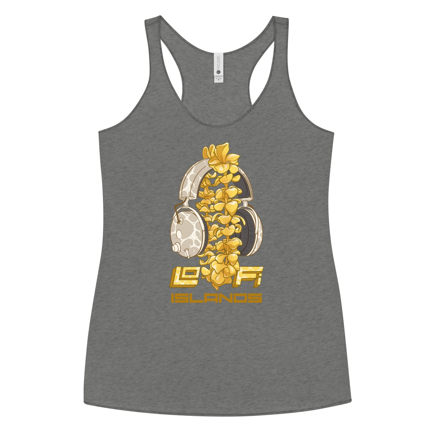 Headphone Lei Women's Racerback Tank