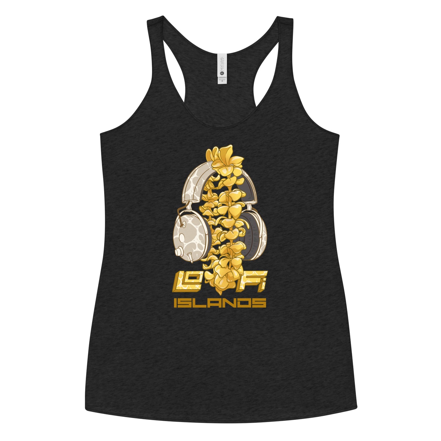 Headphone Lei Women's Racerback Tank