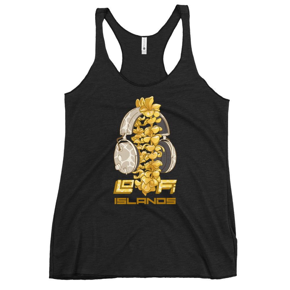 Headphone Lei Women's Racerback Tank