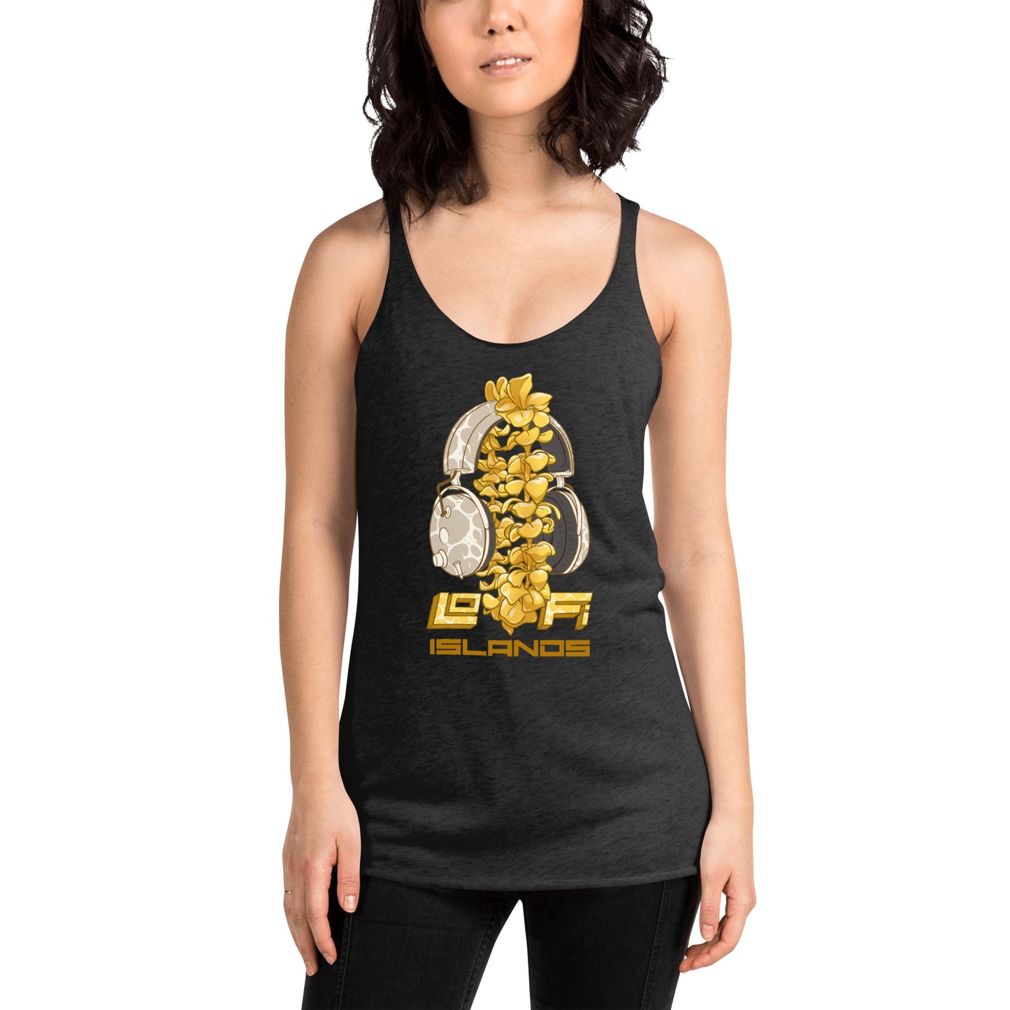 Headphone Lei Women's Racerback Tank