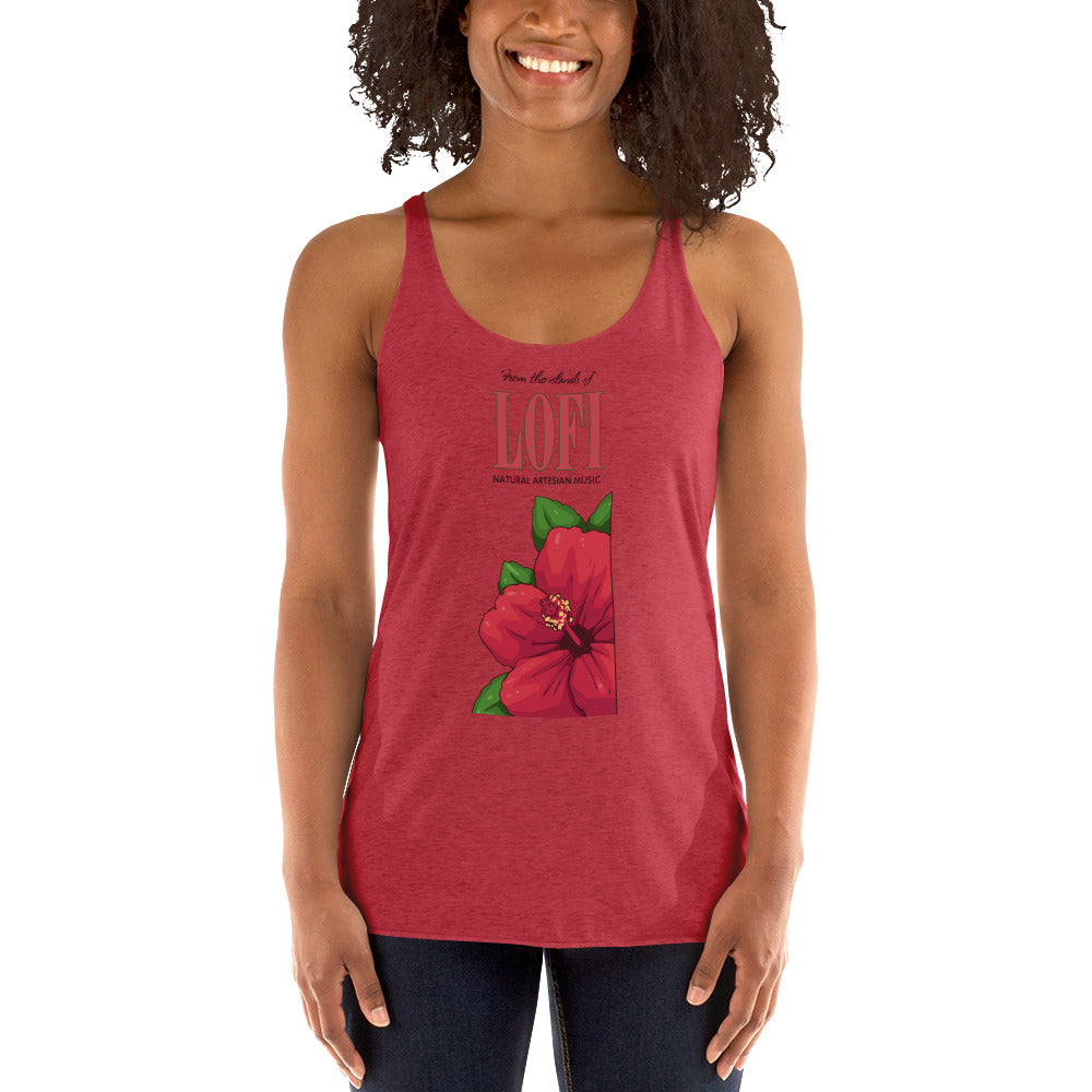 Islands of Lo-Fi Women's Racerback Tank