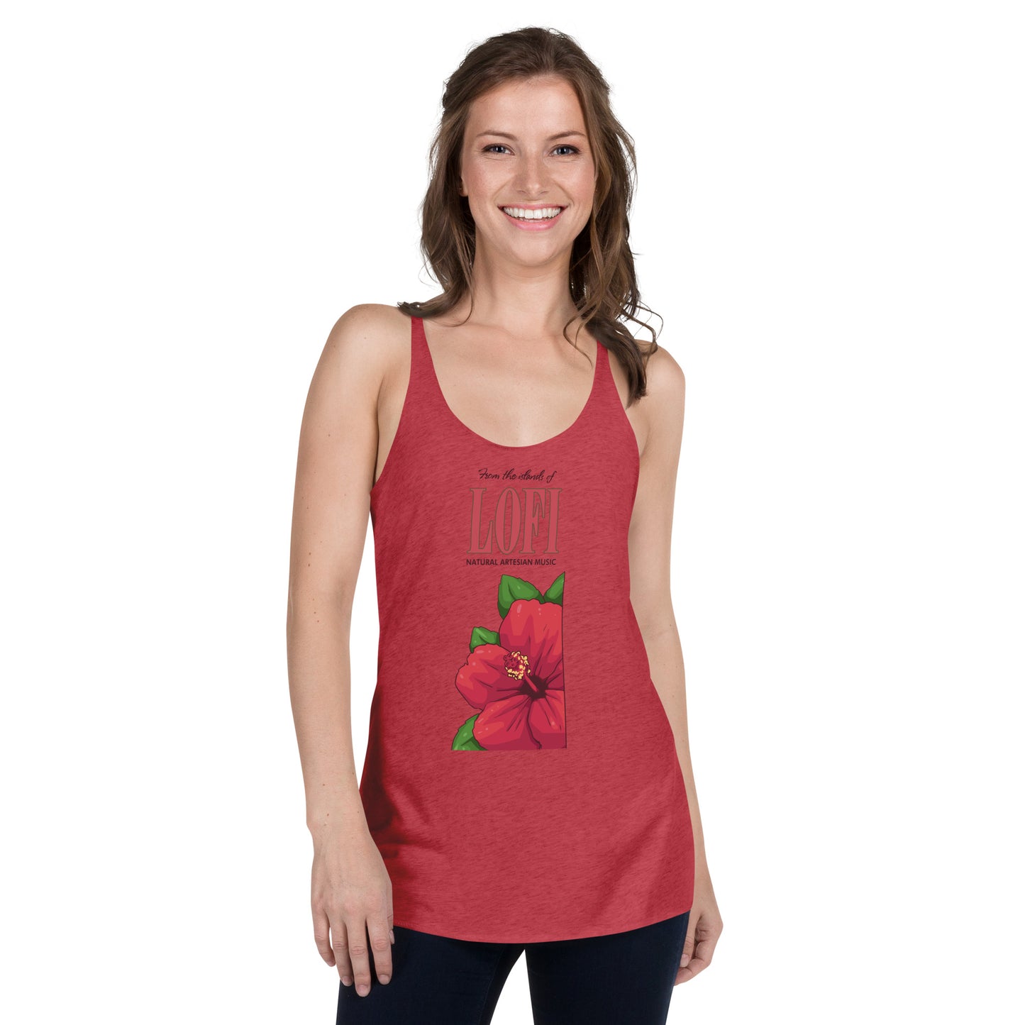 Islands of Lo-Fi Women's Racerback Tank