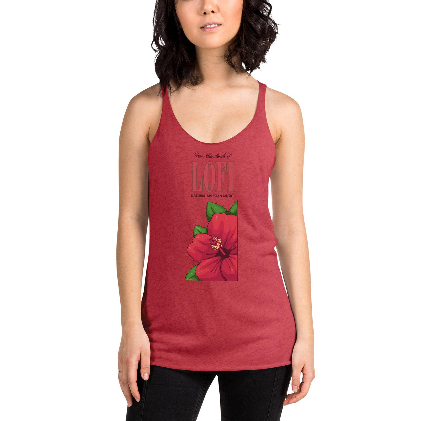 Islands of Lo-Fi Women's Racerback Tank