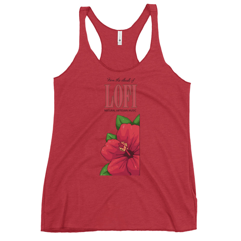 Islands of Lo-Fi Women's Racerback Tank