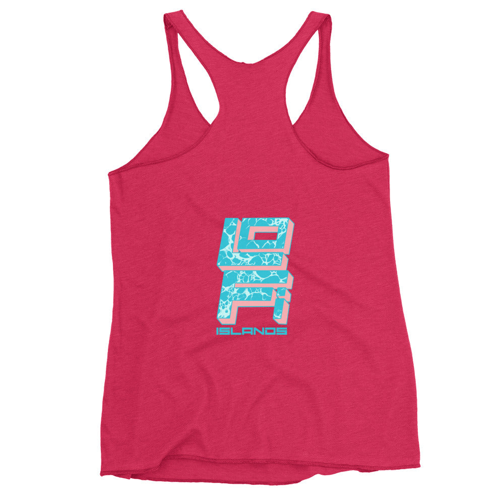 Island Keyboard Women's Racerback Tank