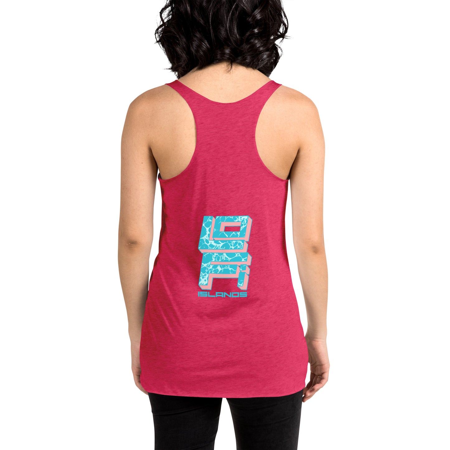 Island Keyboard Women's Racerback Tank