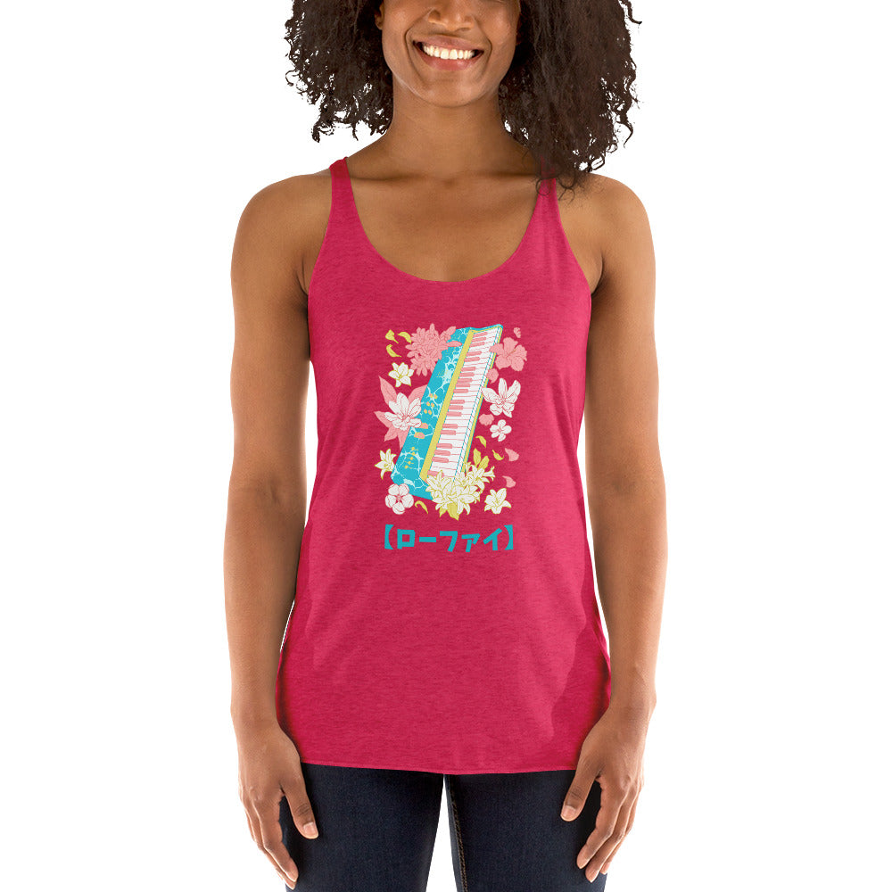 Island Keyboard Women's Racerback Tank