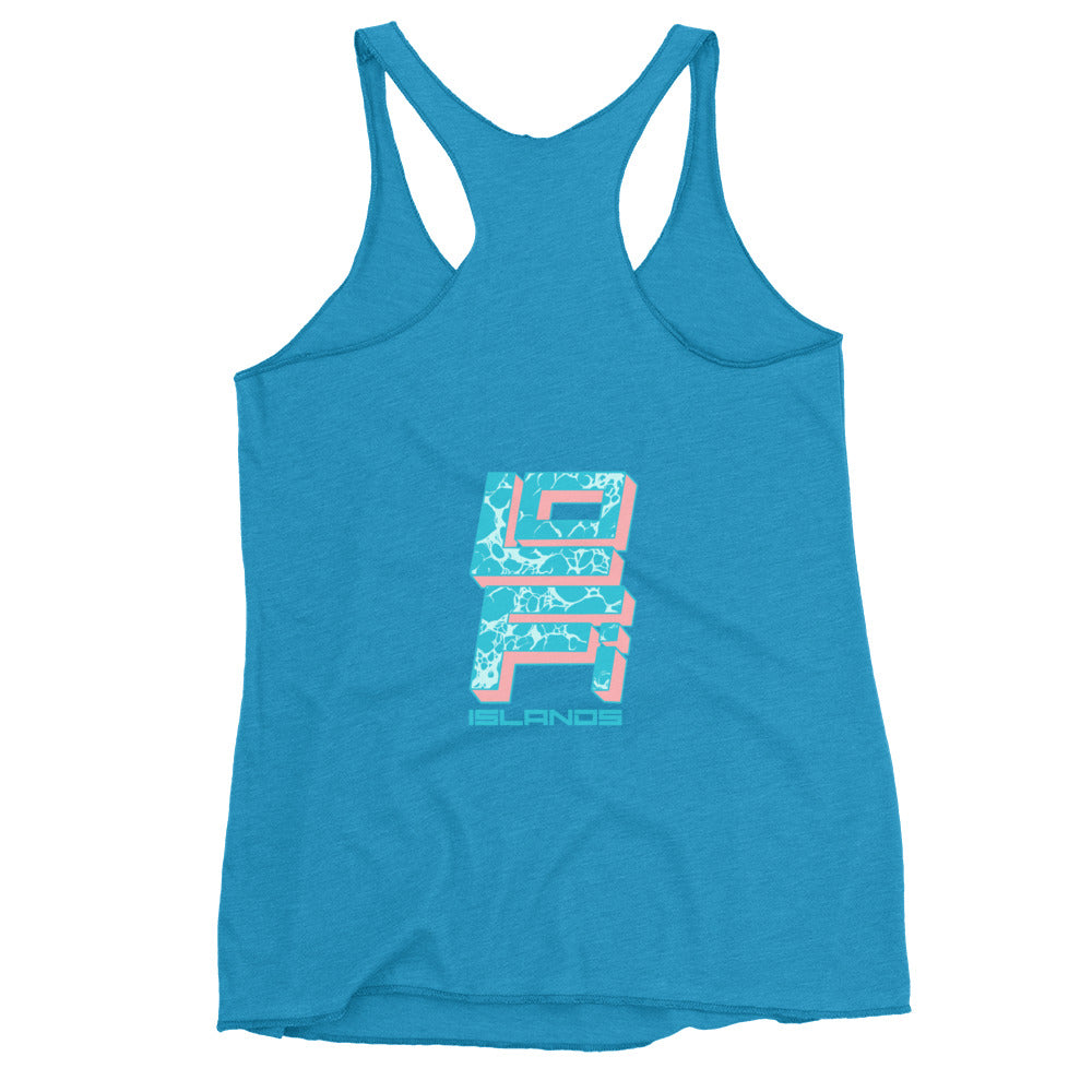 Island Keyboard Women's Racerback Tank