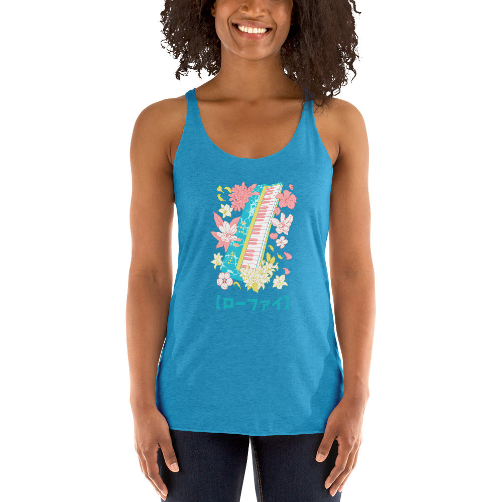 Island Keyboard Women's Racerback Tank