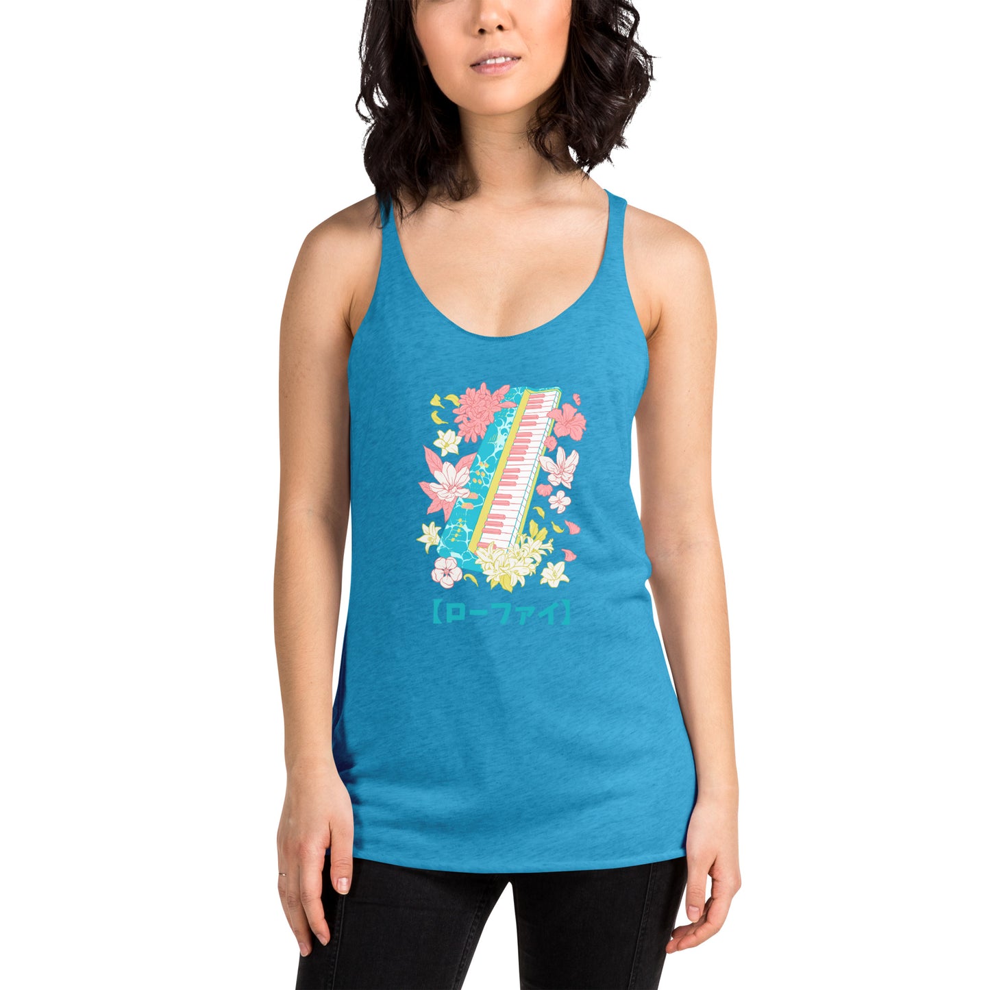 Island Keyboard Women's Racerback Tank