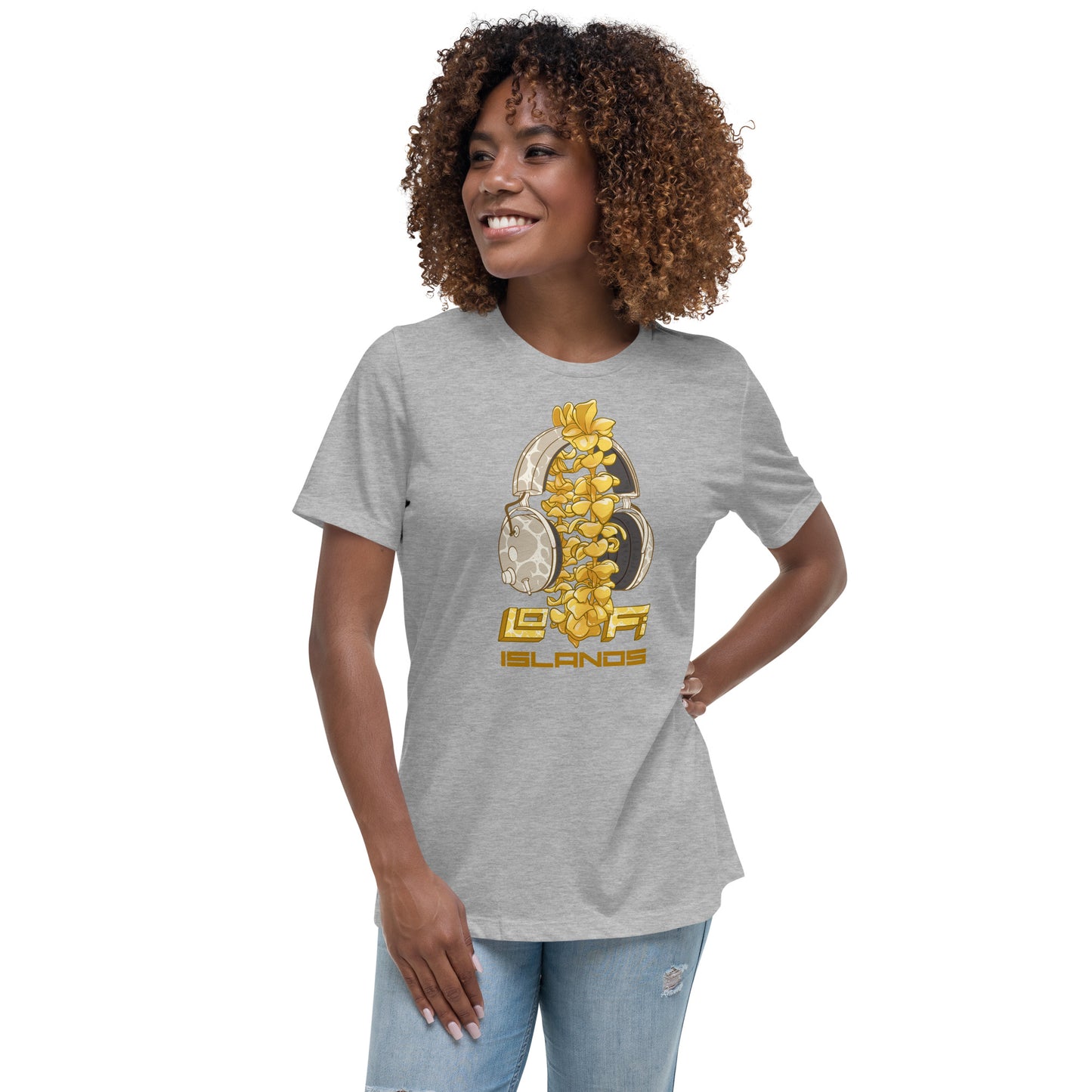 Lo-Fi Islands Lei Women's Relaxed T-Shirt