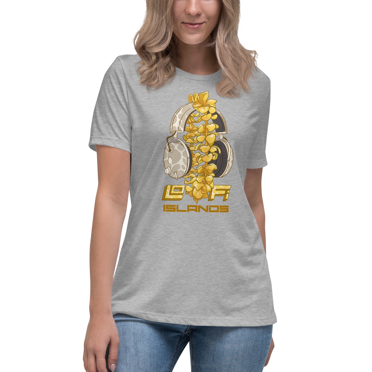 Lo-Fi Islands Lei Women's Relaxed T-Shirt